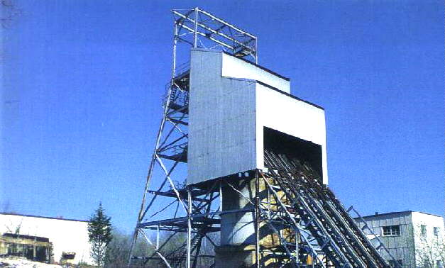 [ head frame and hoist house]